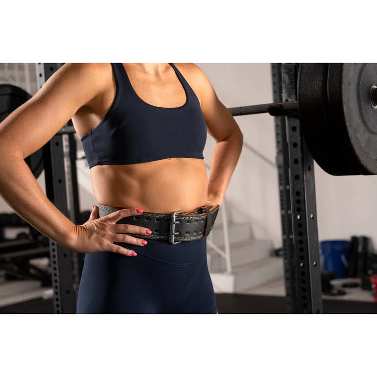 Harbinger Tapered Padded 6" Wide Lifting Belt 2 Pronged