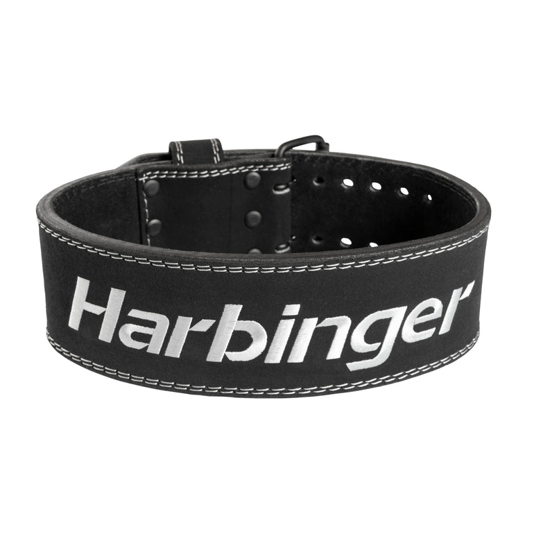 Harbinger Weightlifting Belt – Rot, 4,5 Zoll (11,9 Cm), Größe Small – HexCore-Technologie, Belüftet, Stahl-Schnalle